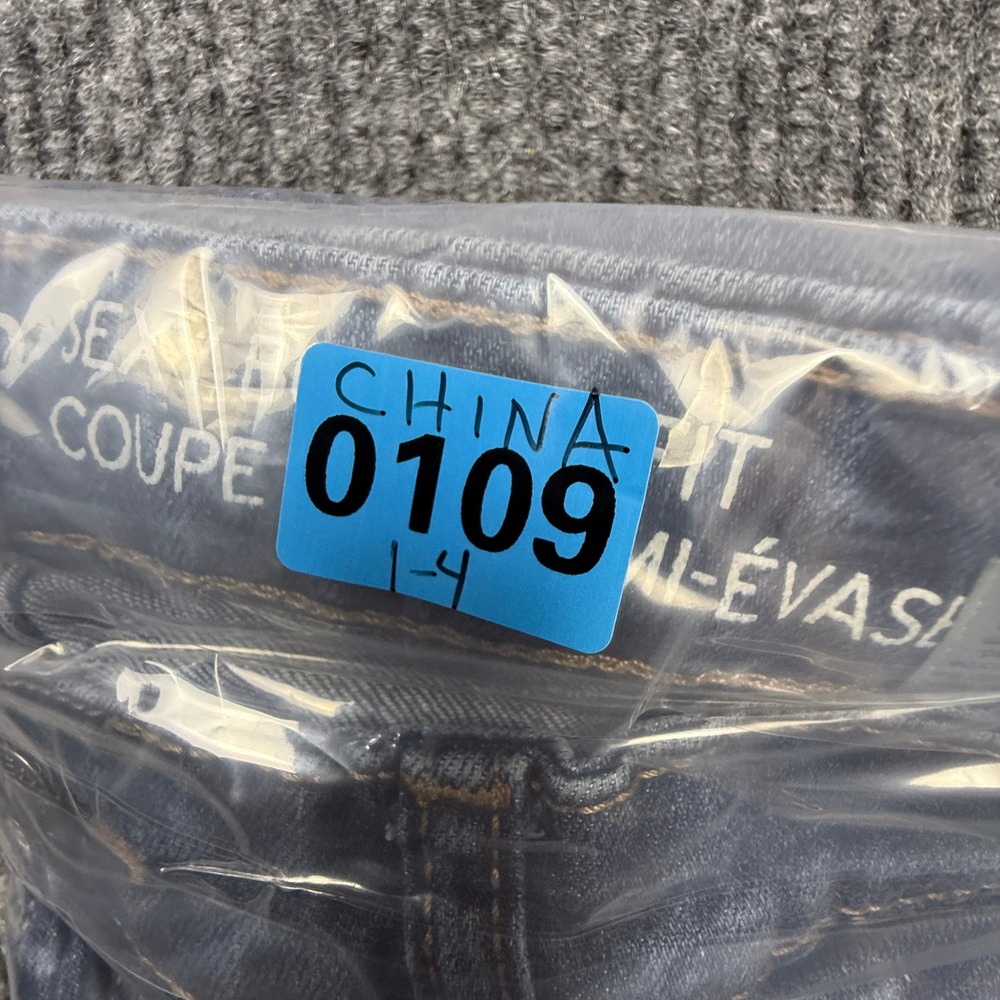 Gap Sexy Bootcut Fit Jeans Tinted Dark Wash Blue Denim 14/32R S/346418-00 - Picture 14 of 14